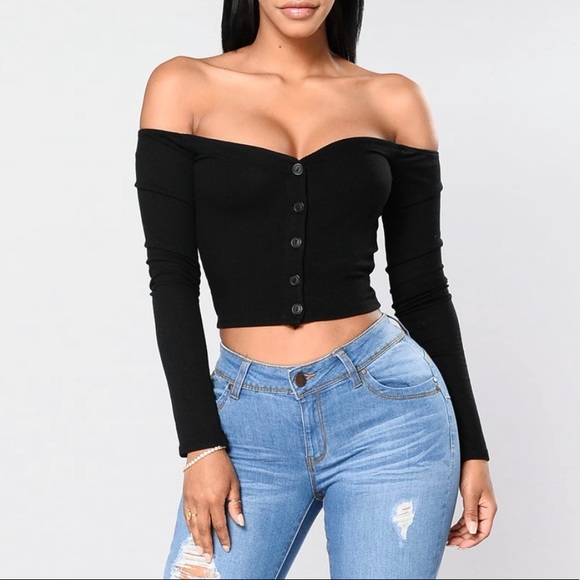 ✰ fashion nova crop top ✰ - Picture 2 of 6